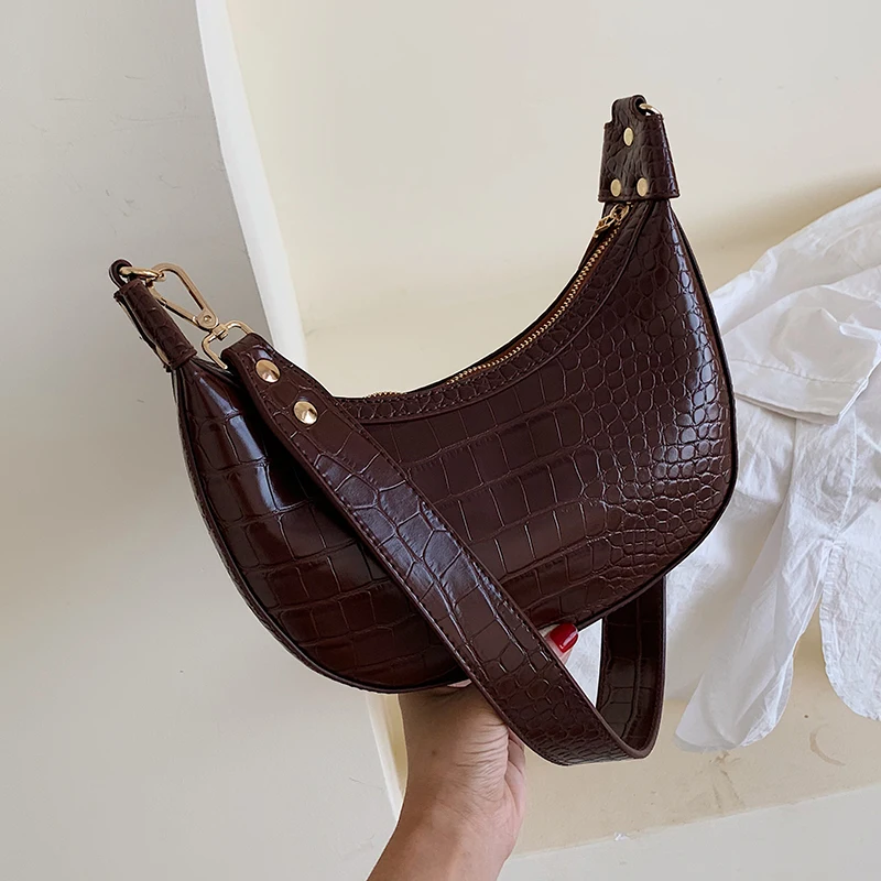  Stone Pattern Retro PU Leather Crossbody Bags For Women 2020 Small Shoulder Messenger Bag Lady Phon - 4000102929370