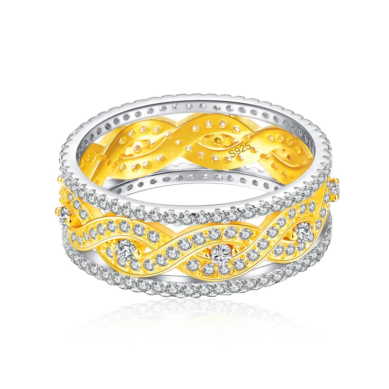 Женское кольцо обещания на годовщину из серебра 925 пробы|rings promise|jewelry promise ringjewelry