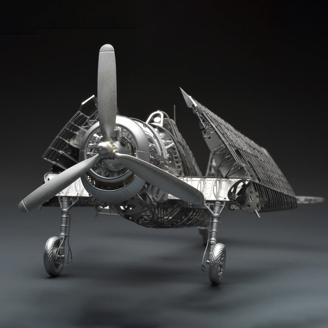 1/48 F6F-5 модель самолета комплект Ретро крыло подвижный истребитель украшение 3D металлическая Сборная модель обучающая игрушка подарок для детей и взрослых