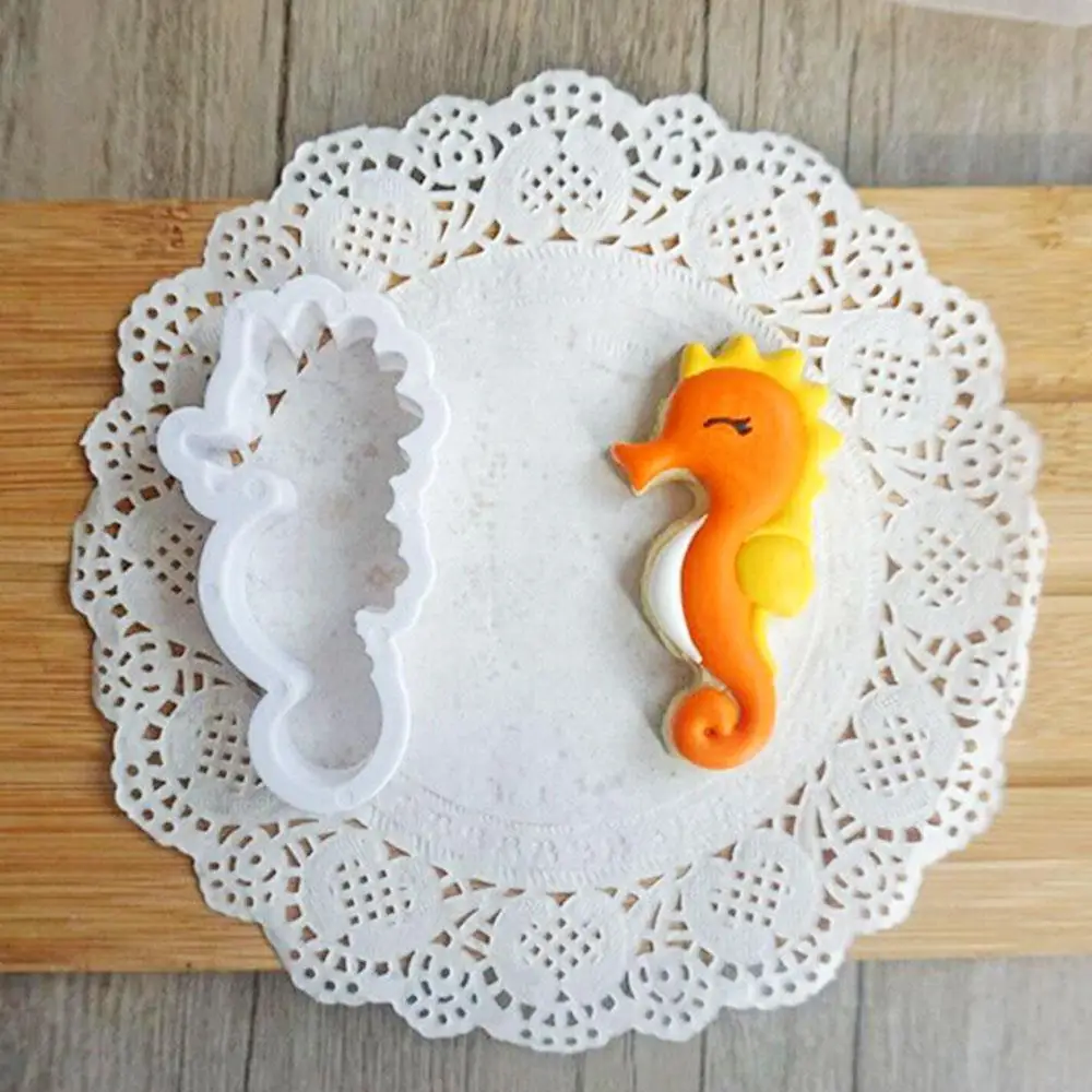 Eco-friendly торта морского дна животных 8 шт./компл. выпечка для вечеринок Fondant(сахарная) формы безвкусный печенья прессформы выпечки сахара Кухня