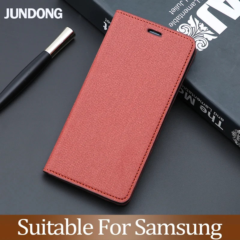 

Phone Case For Samsung A10 20 30 40 50 60 70 80 PU Leather Wallet Back Cover S6 S7 S8 S9 S10 Note 8 9 Plus Flip Phone Bag&Case