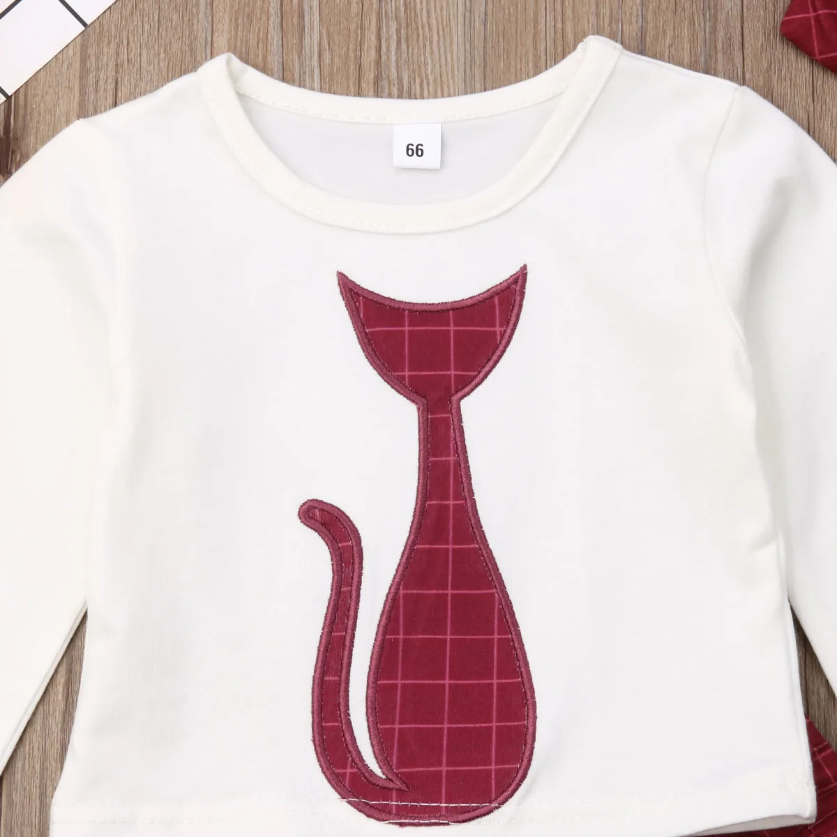 Футболка Herbst Neugeborenen mяdchen Kleinkind Топы + Lange Hosen наряды Kleidung