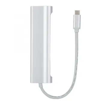 

Multi-Function 6-in-1 Hub TYPE C to HDMI USB/Memory/TF Card Reader Converter Dock Docking Station