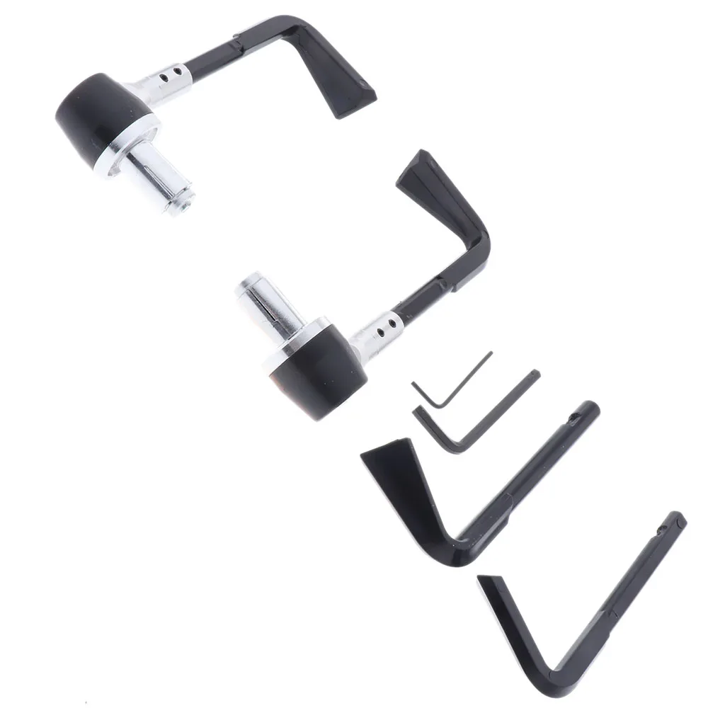 Universal Motorcycle Pro Brake Clutch Levers Protect Guard - CNC 7/8inch Protector Handlebar Brush System