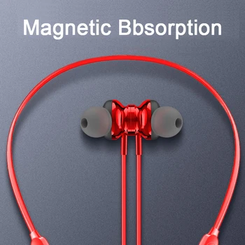 

Waterproof Bluetooth V5.0 Wireless Stereo Earphone Sports Neckband Earphone IPX5 For IPhone Xiaomi Huawei Honor Samsung Redmi