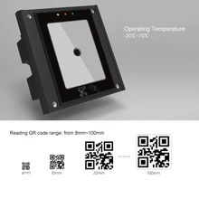 QR-86 Qr Code Reader Rfid Usb Tcp Wiegand Scanner Voor Deur Toegangscontrole En Parkeersysteem