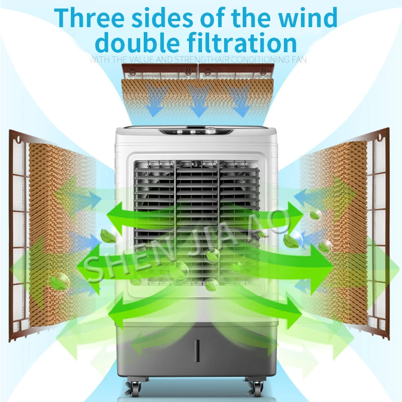 Smart air-conditioning fan/Cooling fan home remote control air conditioning fan water air conditioning evaporative water cooling