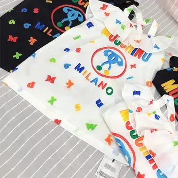 

New Fashion Baby Girls Dress Summer Dress Color Question Mark Dress Sundress Children's Girl Clothing 2-8 Years