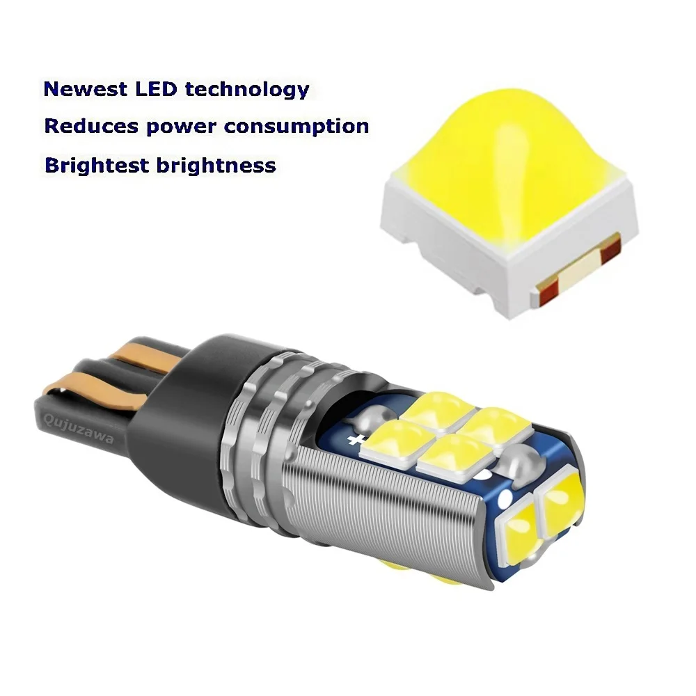  Ʈ LED ڵ ׸   , ڵ   ̵   ȣ , T10 W5W 168 WY5W, 2  ǰ
