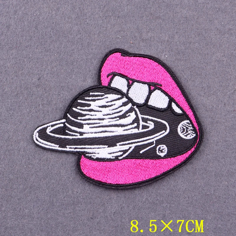 DIY Adventure Badges Surfing Camping Patch Iron On Patches On Clothes Wilderness Embroidered Patches For Clothing Stripes Decor 