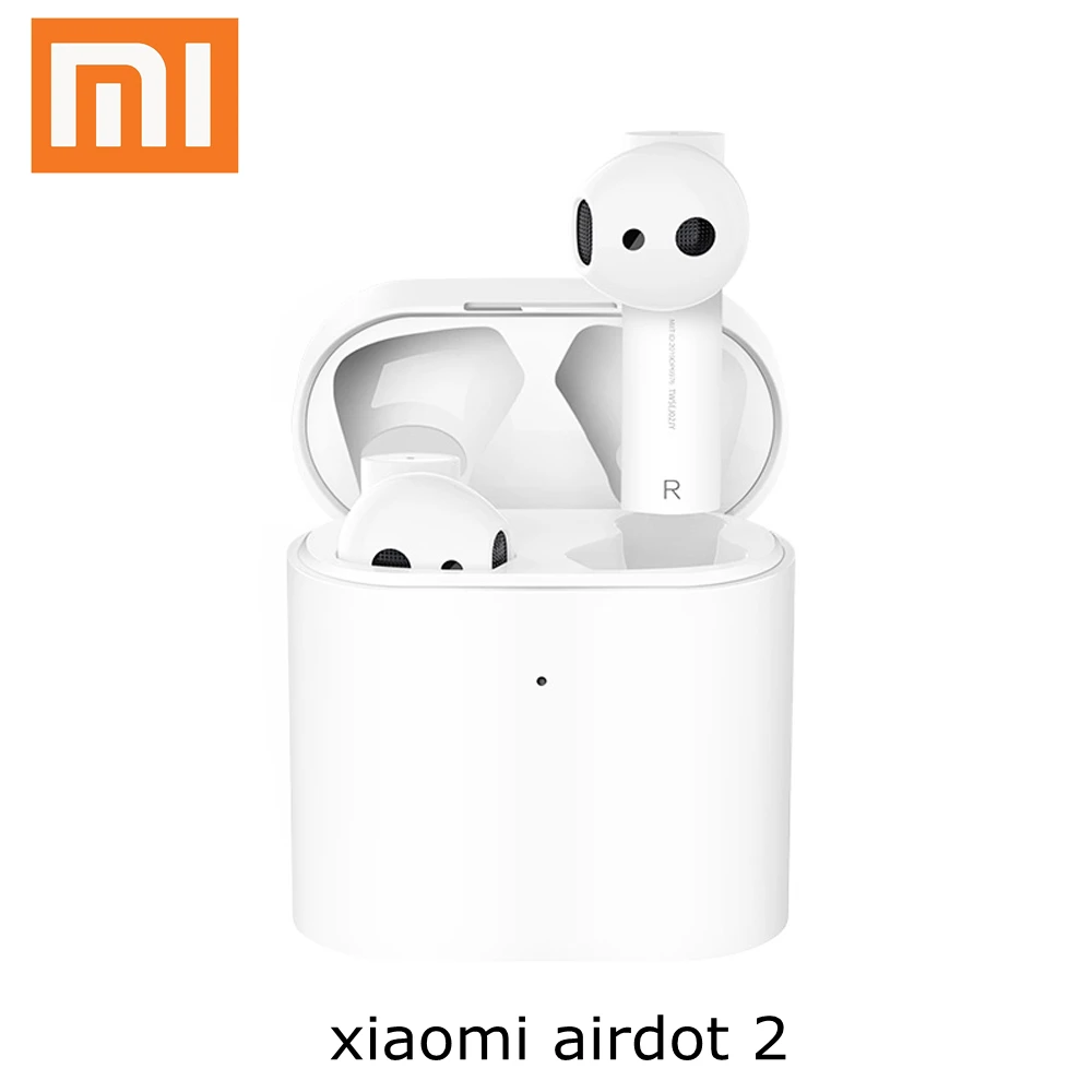  Xiaomi Airdots Pro 2 TWS Bluetooth Headset Smart Control Earphones LHDC Tap Control ENC Microphone 