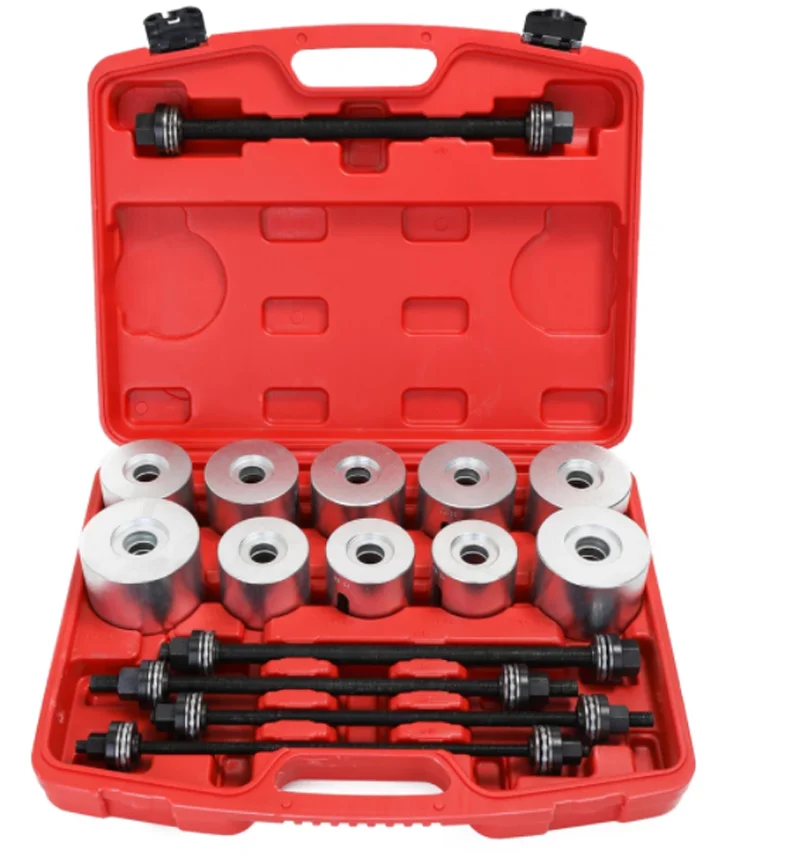27PC Set Aluminium Alloy Car Bushings Bearing Disassembly Tools Iron
