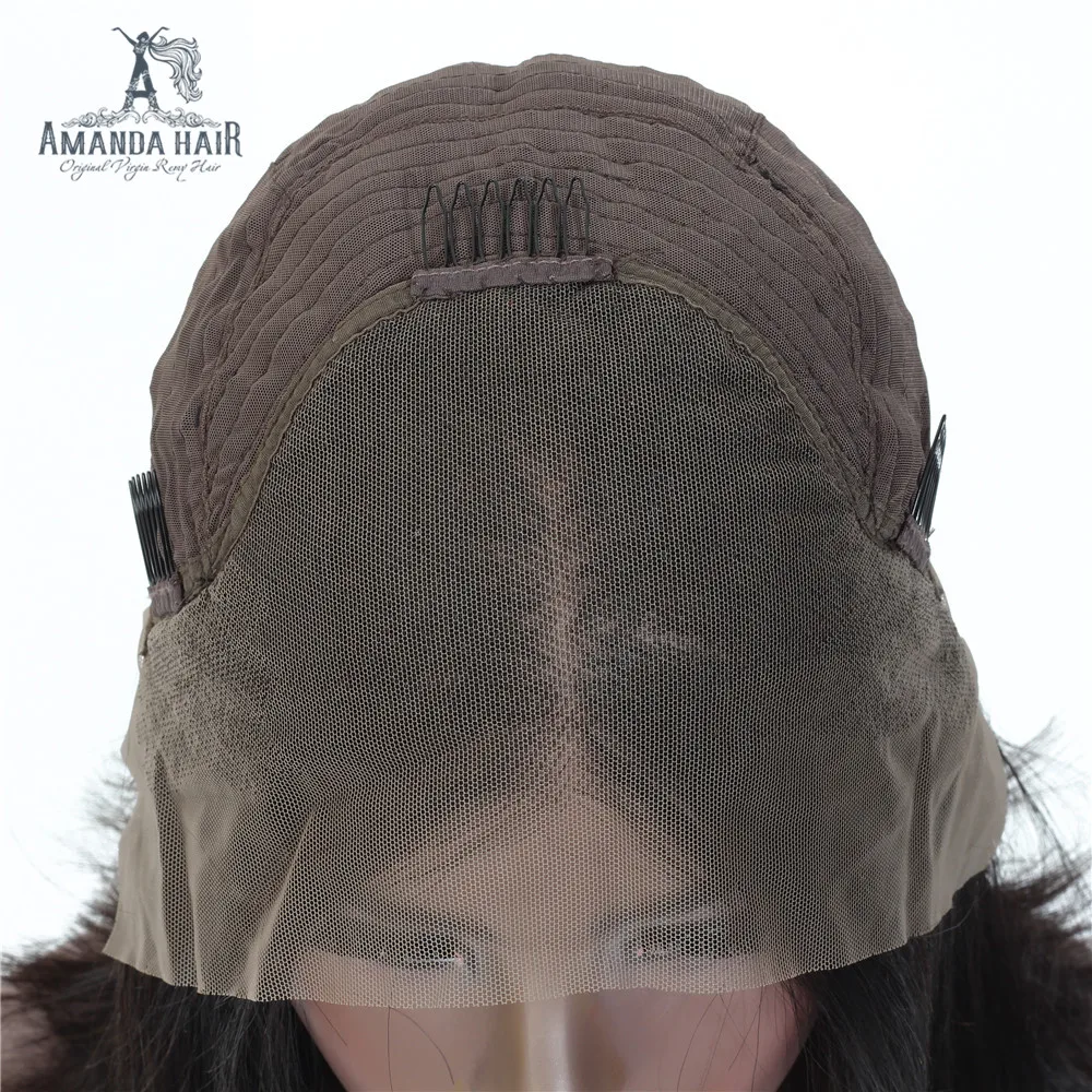 Аманда перуанский прямой короткий боб парик 13x4 кружева спереди натуральный цвет Remy человеческие волосы боб парики с детскими волосами 8-16 дюймов