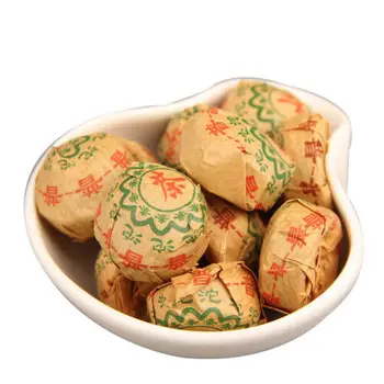 

2010 Original Puer Cooked Ripe Yunnan Puerh Mini Tuo Cha Health Weight Loss Tea