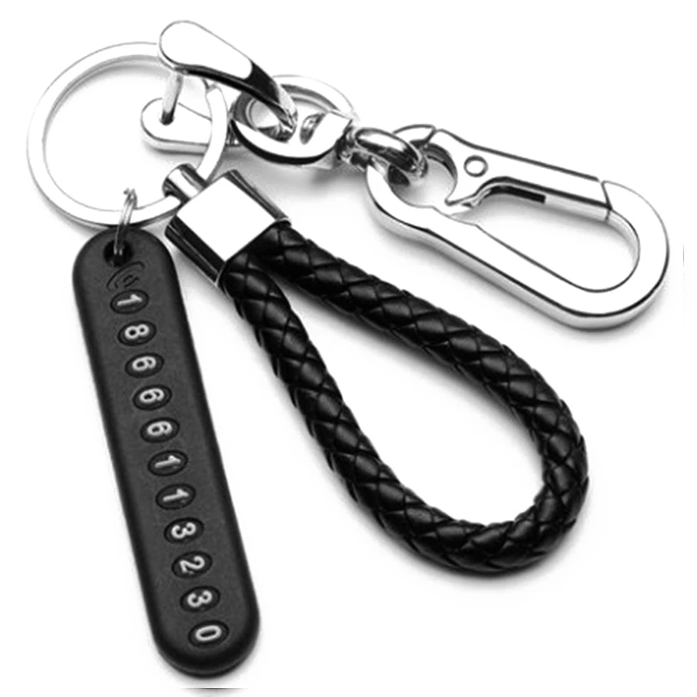 

Universal Motorcycle Keychain Phone Number Card Plate Car Key Ring Moto Key Chain Motorbike Keyring Motocross Biker Key Holder