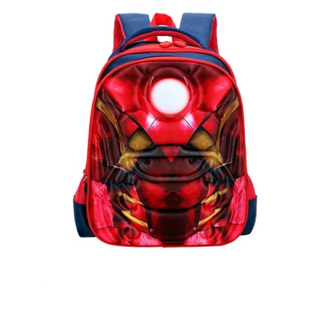 

2019 new 3D1-6 grade schoolbag boy new semester waterproof cartoon backpack children's school bag children's rucksack