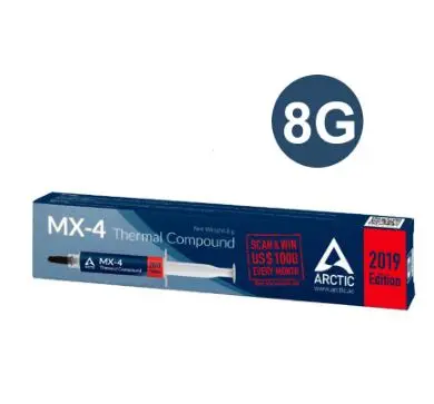 ARCTIC MX-4 2g 4g 8g 20g AMD Intel процессор процессорный кулер вентилятор охлаждения термопаста VGA составной радиатор штукатурка паста