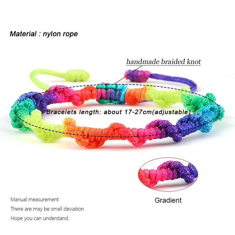 Fishtail Braid Friendship French Braid Bracelet String Fishtail