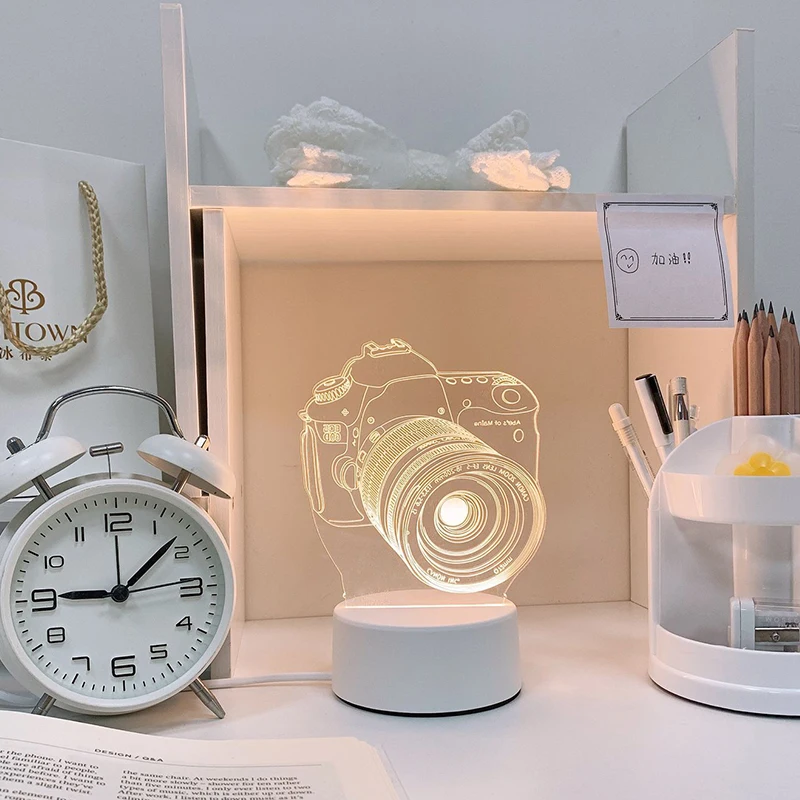 

Anime Personality Customization 3D Star Lamp Colorful Change Touch Home Decor Creative Gift Usb Led Night Light Galaxy Lamp