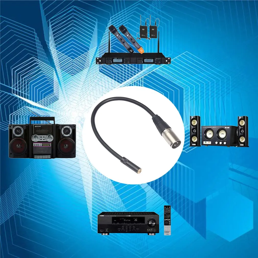 HIFI Мужской 4-контактный XLR баланс до 3 5 мм 2 6 35 4 Женский аудио кабель DAC Stage ядра