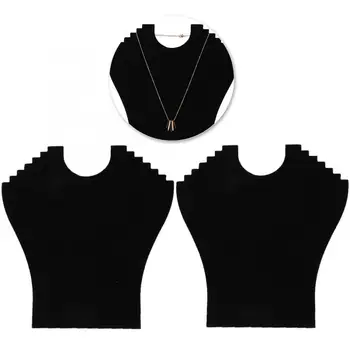 

Black Scallop Creative Jewellery Stand 2pcs Fan Shape Jewellery Necklace Bracelet Display Holder Showcase Organizer Storage Rack