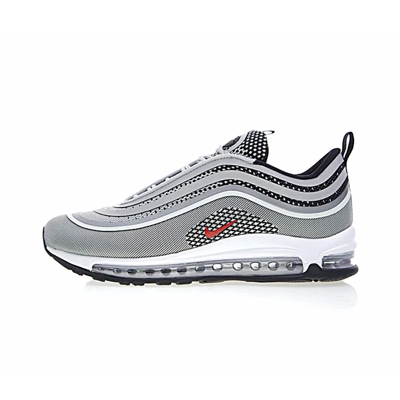 Мужские кроссовки для бега от Nike Air Max 97, удобные Светоотражающие спортивные кроссовки с амортизацией воздуха - Цвет: 918356-003