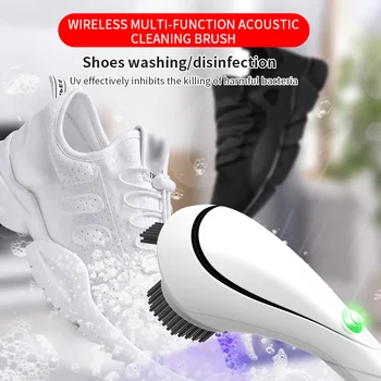 

Xiaomi Portable Handheld Automatic Electric Shoe Brush Shine Polisher With UV LED Disinfection Light Sneaker Shoes Cleaner