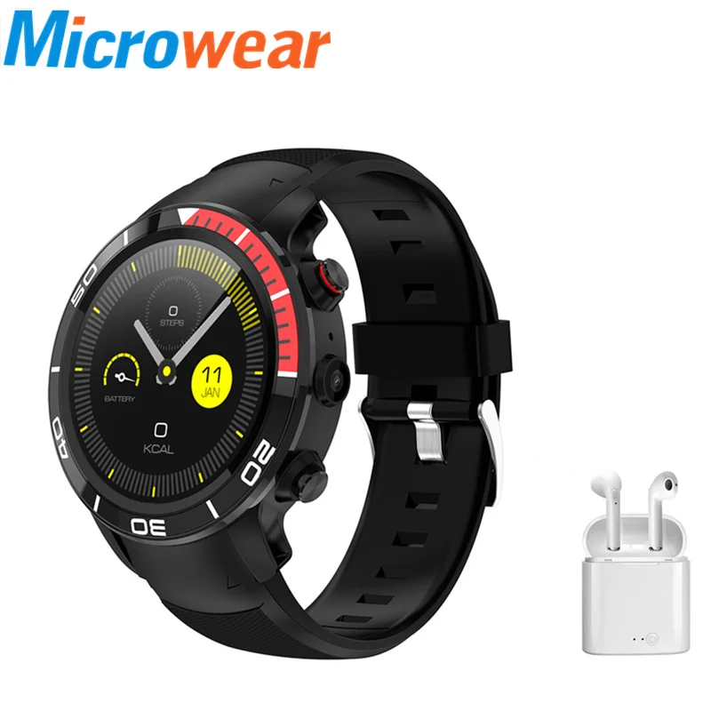 

Smart Watch 4G Sim GPS WIFI Android 7.1 MTK6739 1.39 Inch Color Screen Heart Rate 16GB/ROM 1GB/RAM Smartwatch for Men Women