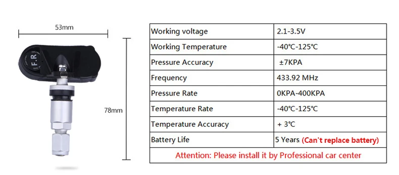 Умный автомобиль TPMS система контроля давления в шинах солнечной энергии цифровой ЖК-дисплей Автоматическая охранная сигнализация s давление в шинах