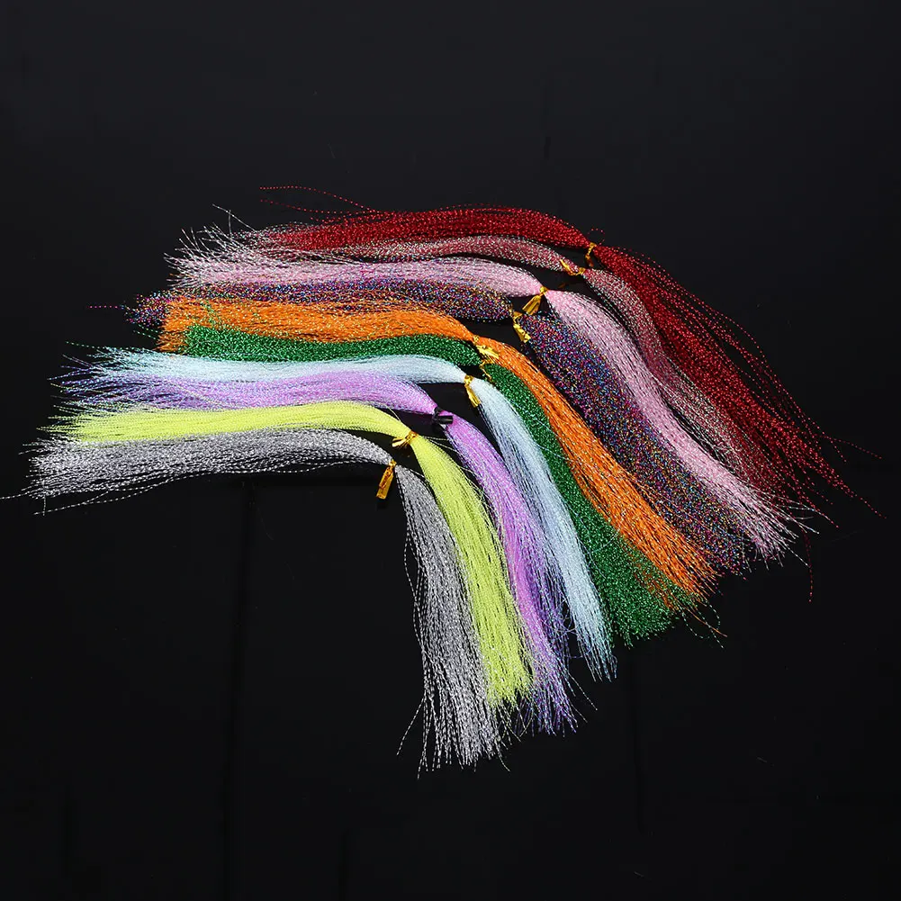 

Color Random Fly Fishing Line 100 Pcs/Set Crystal Bait Lines Sport Hobbies Accessories