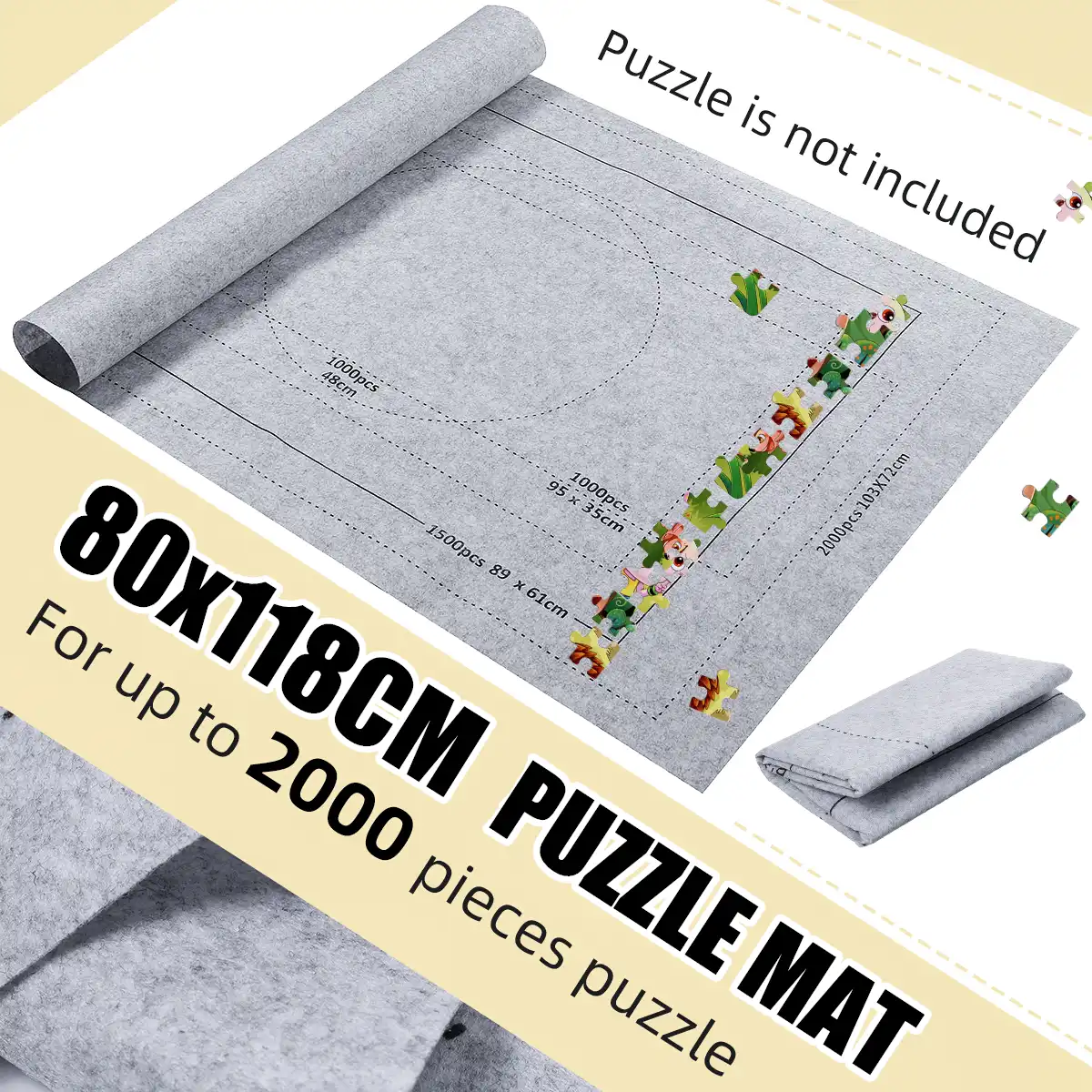 puzzle roll up mat 2000 pieces