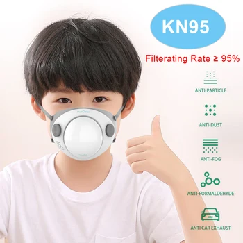 

N95 Mask Kids N95 Respirator Mask Reusable Washable Protective Mask With Filter Kn95 Mask PM2.5 FFP2 FFP3 Masks For Children