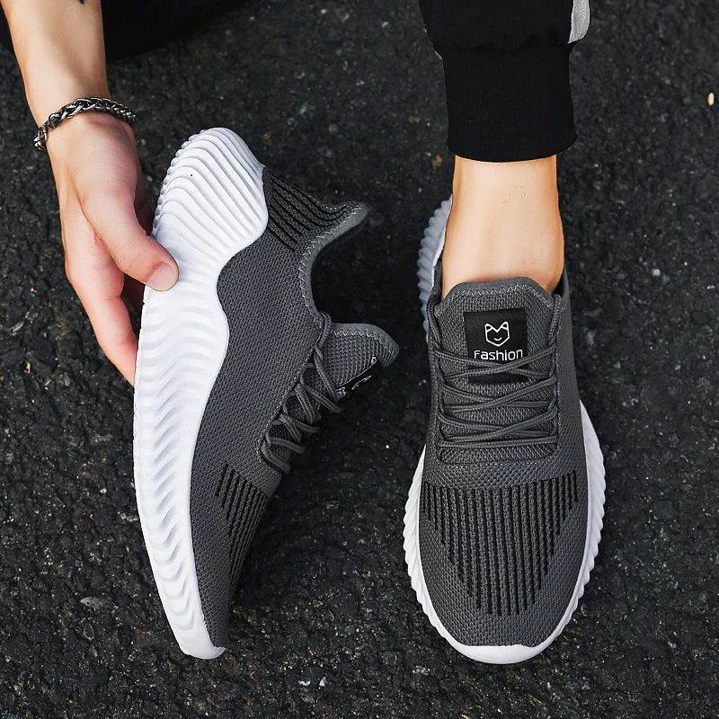 Hot Style Shoes Men High Quality Sneakers Male Mesh Breathable Gym Men Casual Shoes Big Size