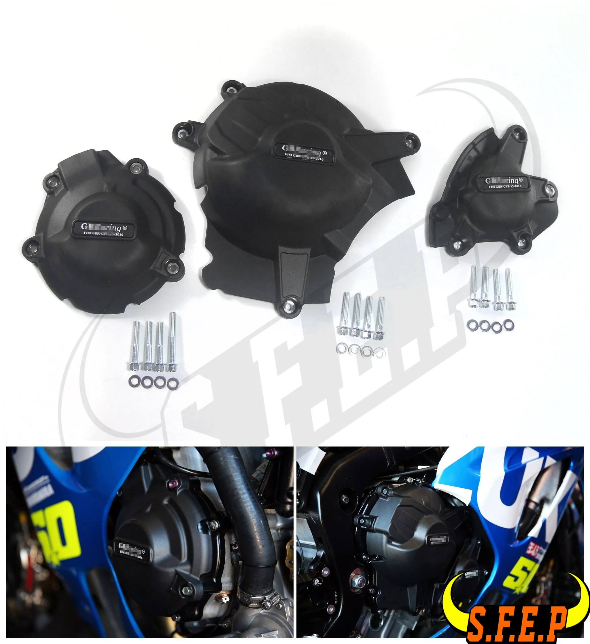 Чехол для мотоциклетного двигателя Защитная крышка GB Racing Suzuki GSX R1000 GSXR1000 L7 L9 2017 2018