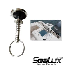 Sealux Морской Класс нержавеющая стальная крышка люка Потяните ручку с пружинной скрытой булавкой для лодки хранения яхты рыбалки