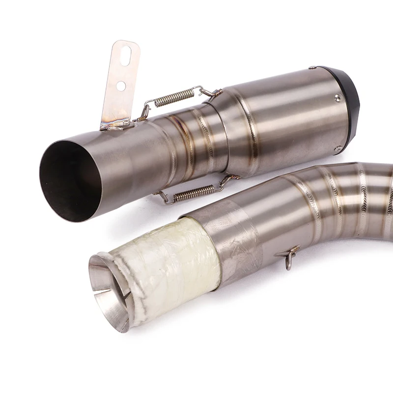 Titanium Alloy Exhaust System for Kawasaki Z900 Ninja 900 Motorcycle Header Mid Link Pipe Slip On Escape with Mid Pipe Catalyst - - Racext 23