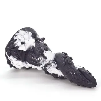 NNSX Octopus Anal Plug Animal Dildo Tentacle Fantasy Sucker Spiral Rise Sex Shop Dildofor Women Sexules 5ColorLesbianMasturbator 2