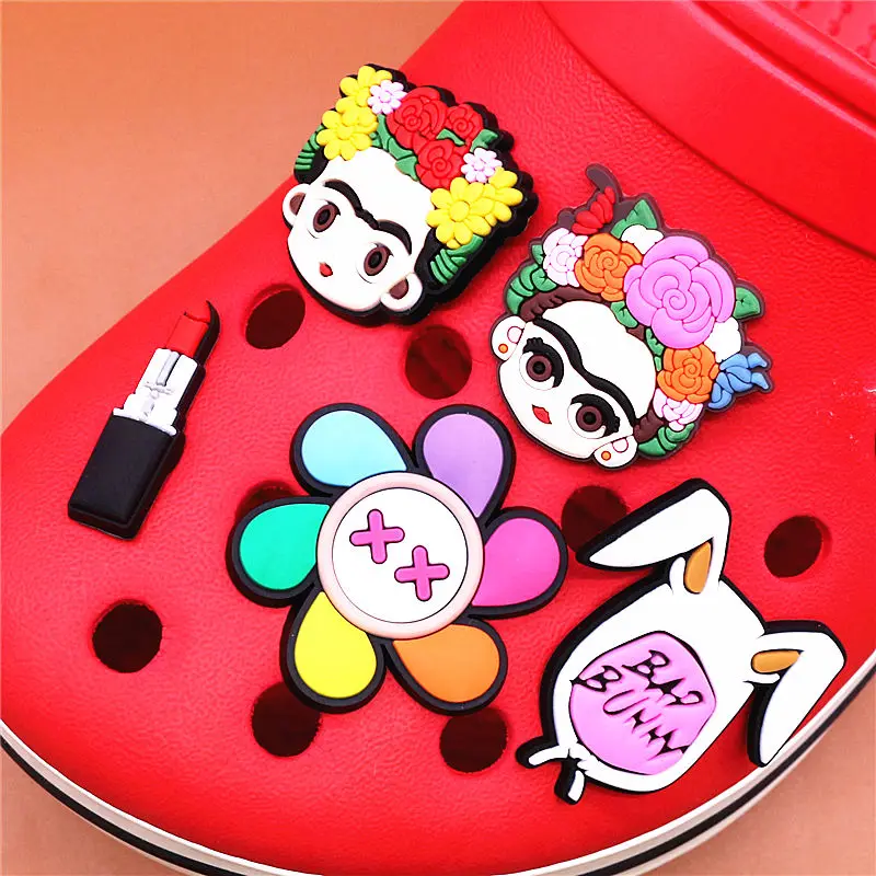 1pcs Bad Bunny Shoe Charms Accessories Decoration for Party Kids Gifts for shoe charms,shoe decorations