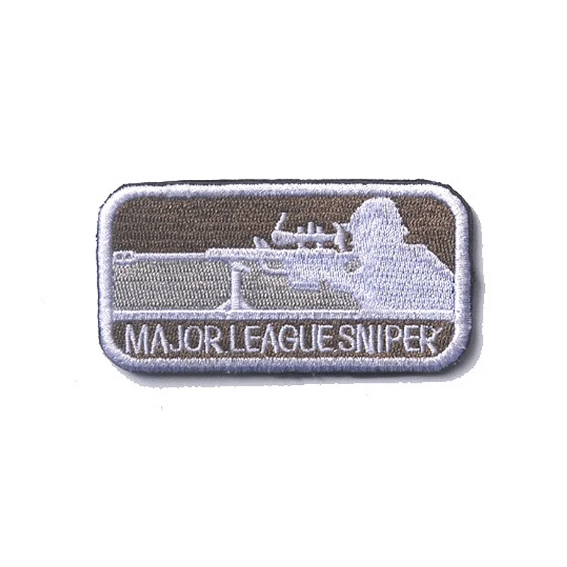 Mil-Spec-Major-League-Sniper-Patch-Morale-Military-BADGES-Hook-Loop-3D-Embroidery-Army-Armband-Patches (3)
