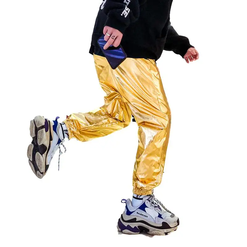 Idopy уличная Мужские штаны мужские модные облегающие брюки сценические костюмы