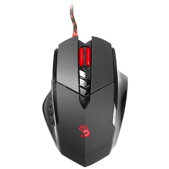 Мышь A4 Bloody V7M черный оптическая(3200dpi) USB игровая(7but