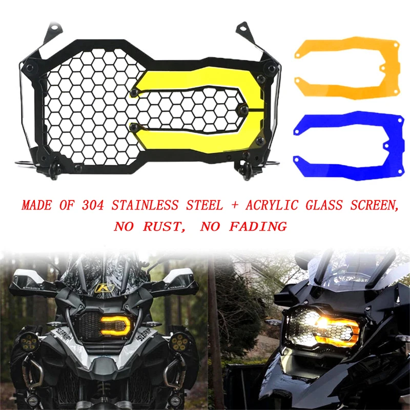 NEW Motorcycle Headlight Protector Grille Guard Cover Protection Grill