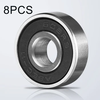 

8Pcs ABEC-11 Bearings High Temperature Steel Skateboard Scooter Replacement Kit