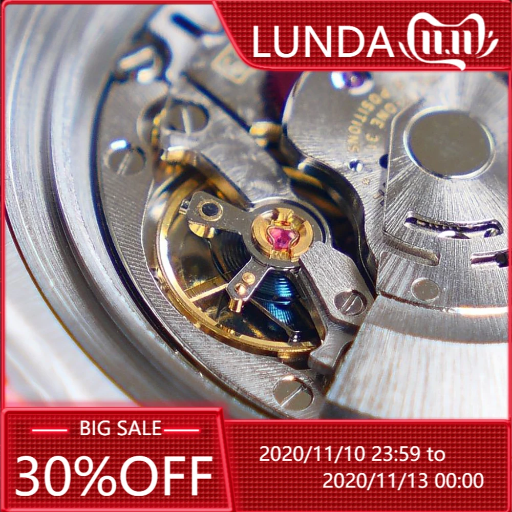 Men's automatic mechanical watch Noob 1:1 V11 3135 116601LN, black ceramic bezel, 2836 movement super clone luminous 904L steel afbeelding