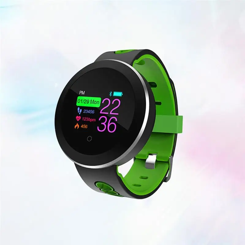 Color TouchScreen Smart Wristband Bracelet IP68 Waterproof Heart Rate Monitor Blood Oxygen Pressure Fitness Tracker Smart Band