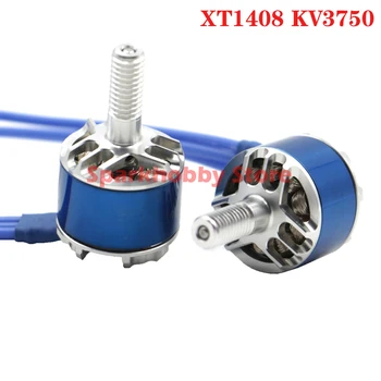 

4 piezas 1408 XT1408 3750KV 3-4 S CW hilo de Motor sin escobillas para RC Drone 130 de 140 150 Multi Rotor RC Drone FPV Racing
