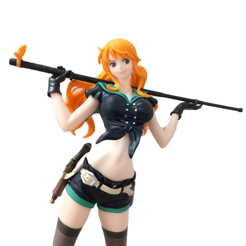 Anime One Piece Flag Diamond Ship Nami Code B Sexy Girl Figure Pvc Action Figures Collection Model Toys Aliexpress