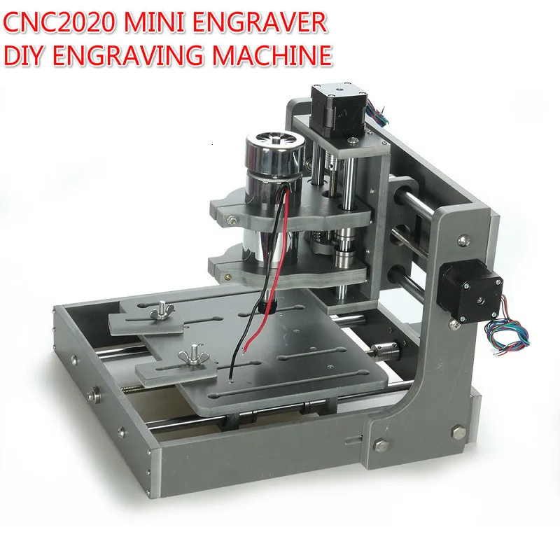 Настольный гравер с ЧПУ 2020 мини 3-осевой фрезерный станок сделай сам CNC2020