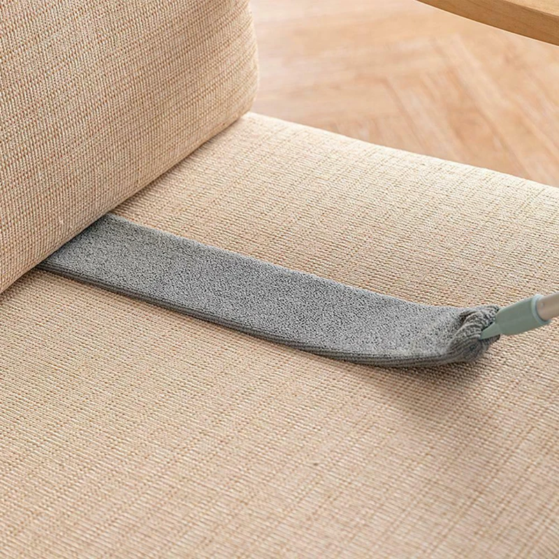 Long handle Cleaning Duster Flexible Microfiber Dust Brush for Household Sofa Gap Bedside Fur Hair Floor Sweeper Mop Tools