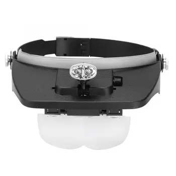 

LED Beekeeping Bee Moving Magnifying Glass Head-mounted Magnification Mirror Lens